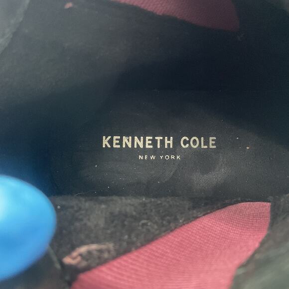 Kenneth Cole Women's Pink Leather Booties Hidden Wedge Size 9.5 - Preowned - Picture 5 of 7